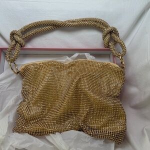 Rhinestone Evening Bag for Women Chic Sparkly Top Handle Handbag Bling Hobo